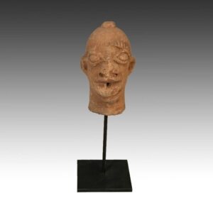 Koma Terra Cotta Funerary Figure, Based