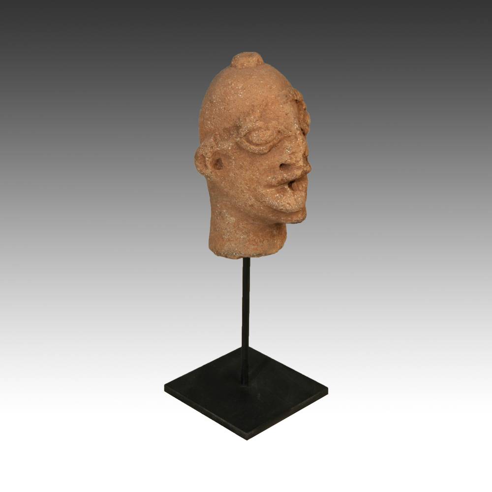 Koma Terra Cotta Funerary Figure, Based - Image 2