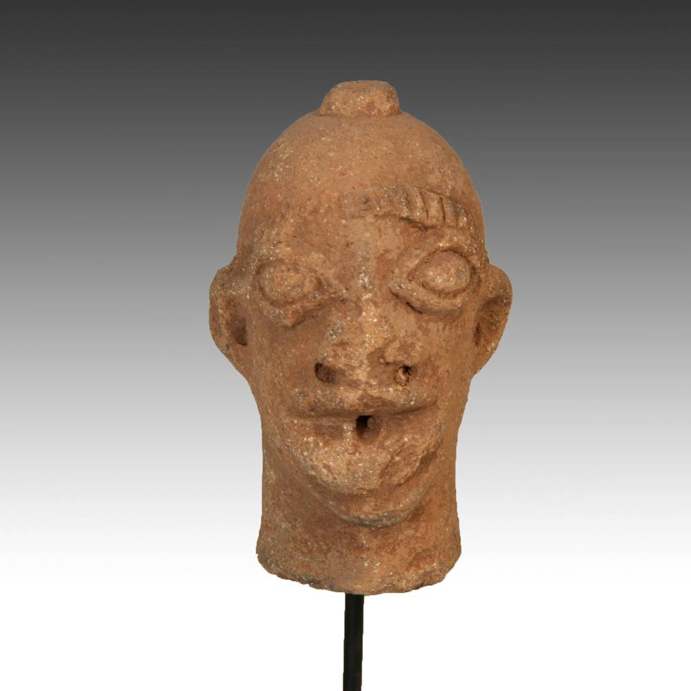 Koma Terra Cotta Funerary Figure, Based - Image 5