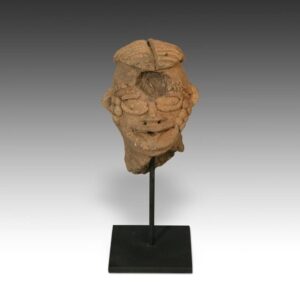 Koma Terra Cotta Funerary Figure, Based