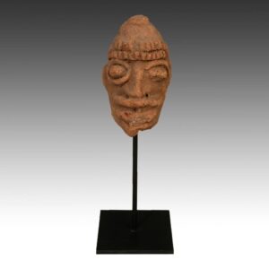 Koma Terra Cotta Funerary Figure, Based