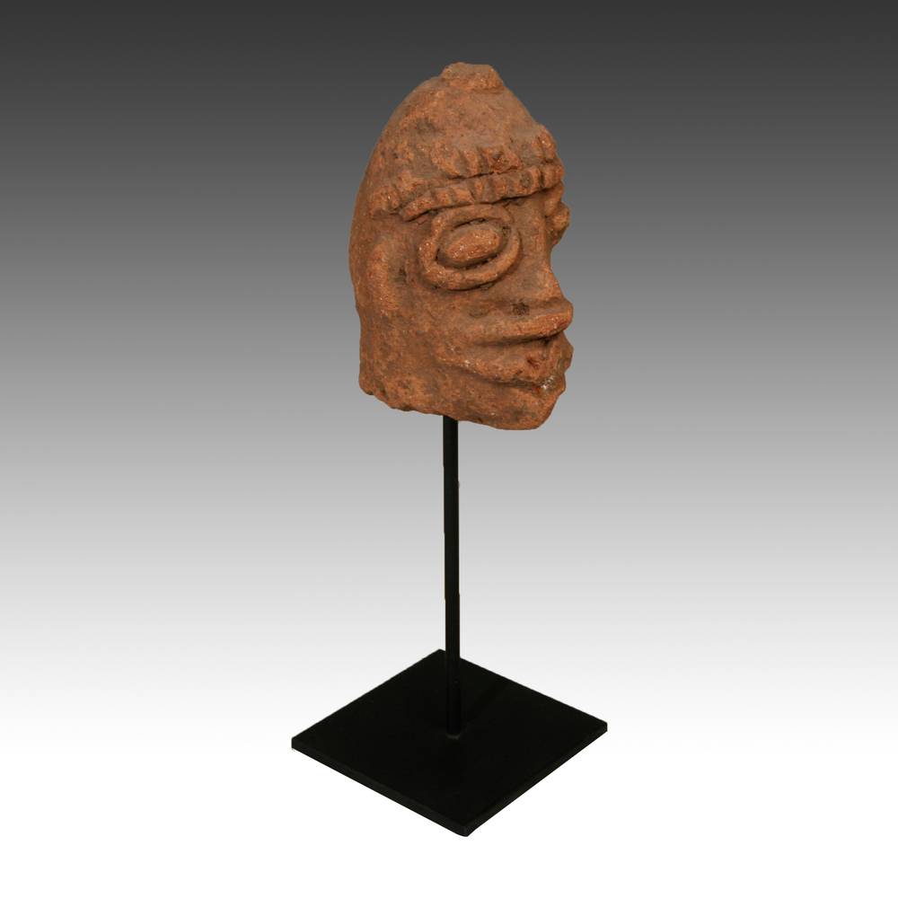 Koma Terra Cotta Funerary Figure, Based - Image 2