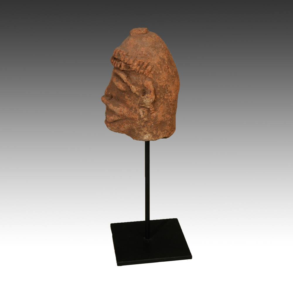 Koma Terra Cotta Funerary Figure, Based - Image 4