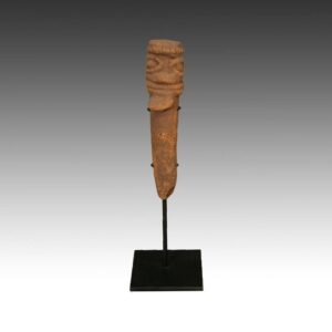 Koma Terra Cotta Funerary Figure, Based