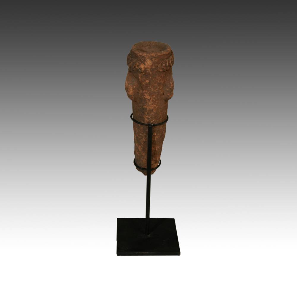 Koma Terra Cotta Funerary Figure, Based - Image 3
