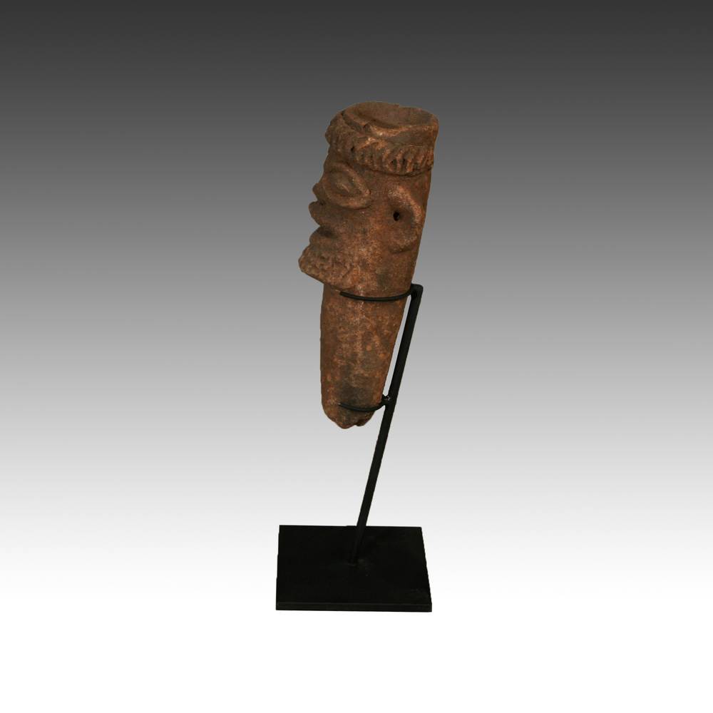 Koma Terra Cotta Funerary Figure, Based - Image 4