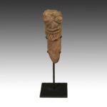 Koma Terra Cotta Funerary Figure, Koma People, Ghana