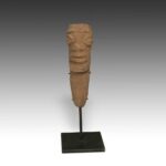 Koma Terra Cotta Funerary Figure, Based, Koma People, Ghana