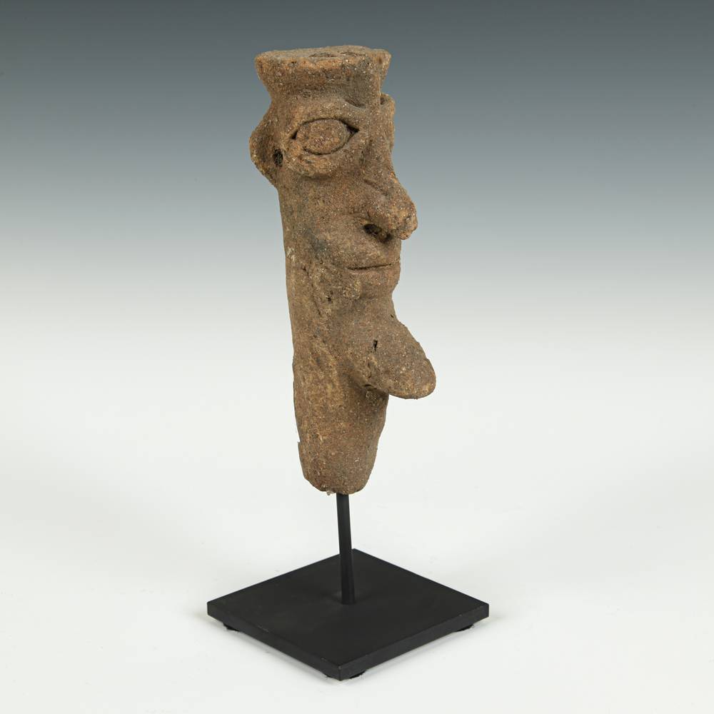 Koma Terra Cotta Funerary Figure, Based