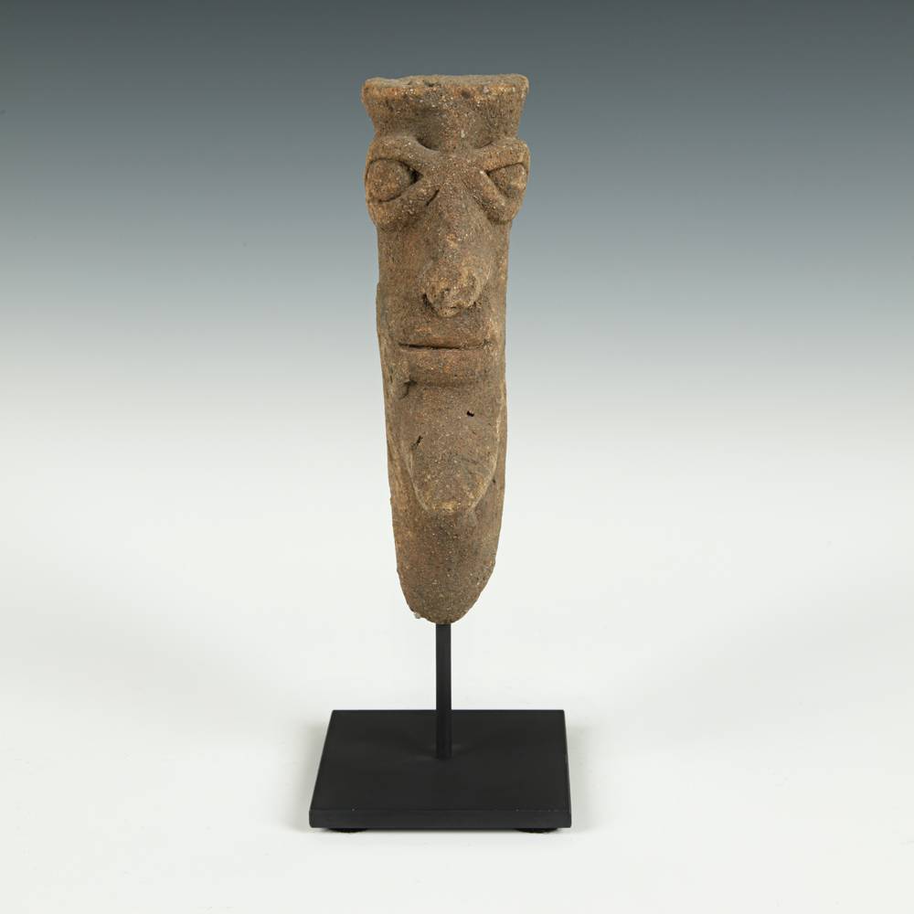 Koma Terra Cotta Funerary Figure, Based - Image 2