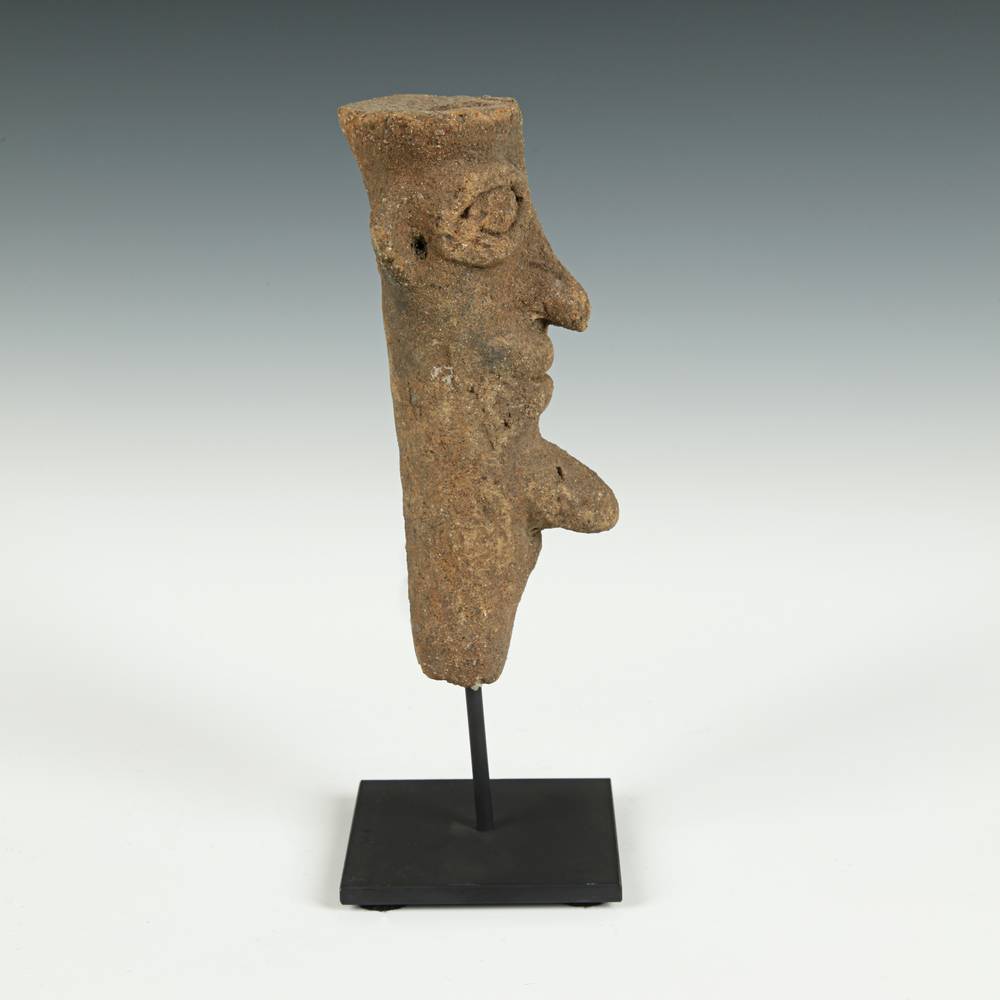 Koma Terra Cotta Funerary Figure, Based - Image 3
