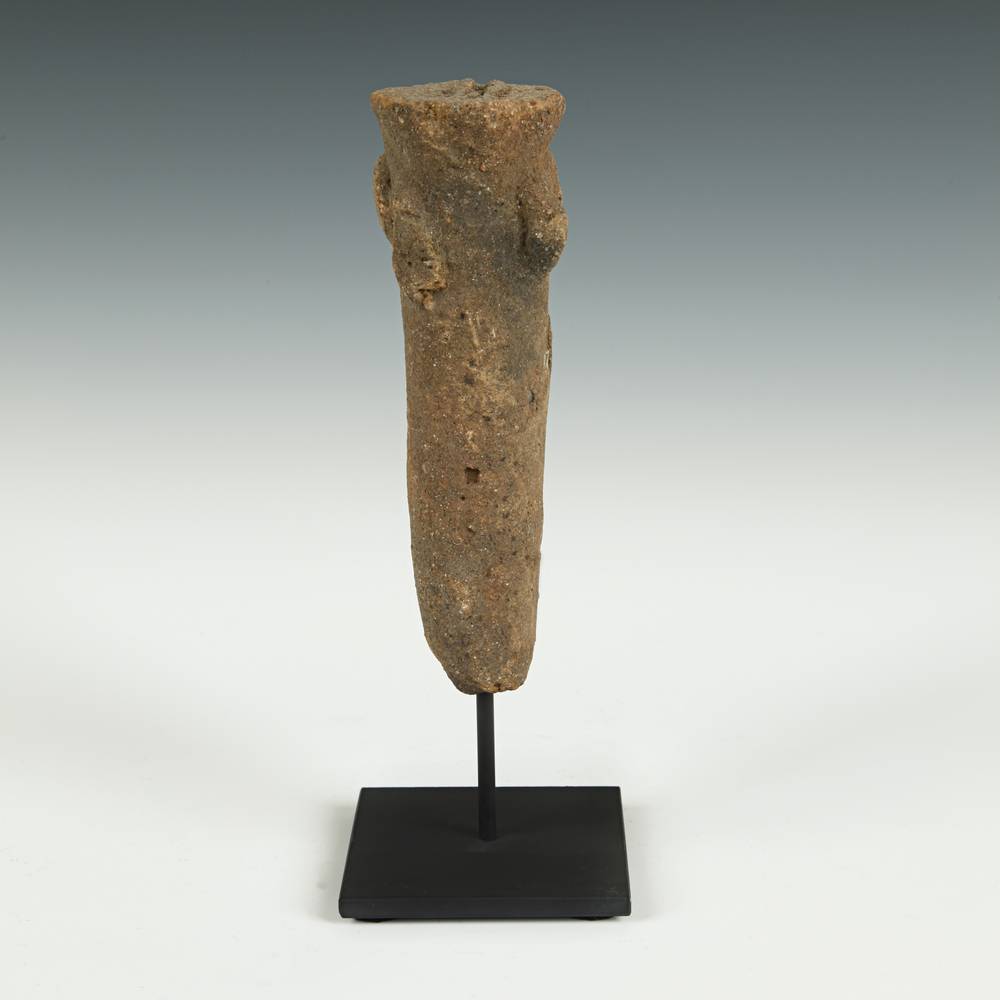 Koma Terra Cotta Funerary Figure, Based - Image 4