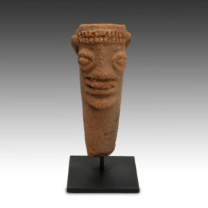 Koma Terra Cotta Funerary Figure, Based