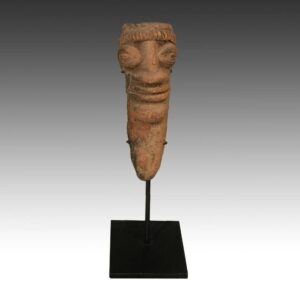 Koma Terra Cotta Funerary Figure, Based