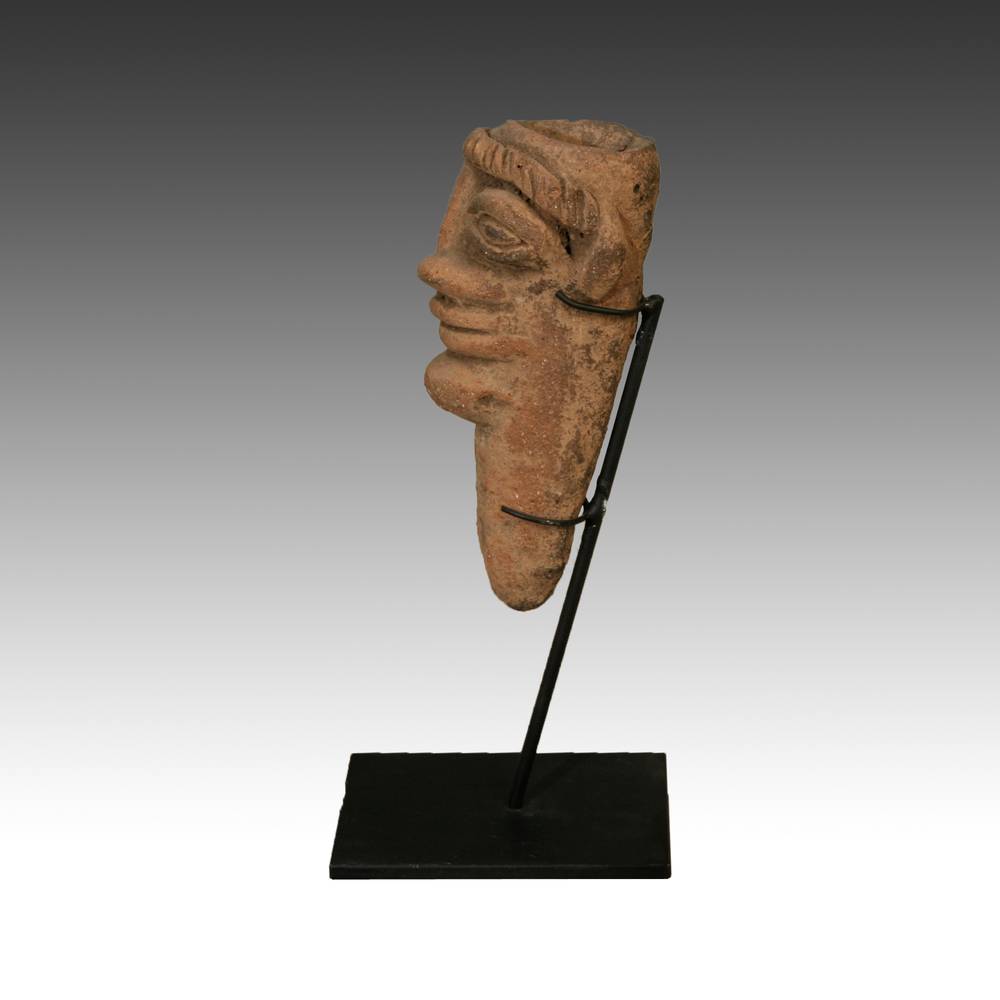 Koma Terra Cotta Funerary Figure, Based - Image 4