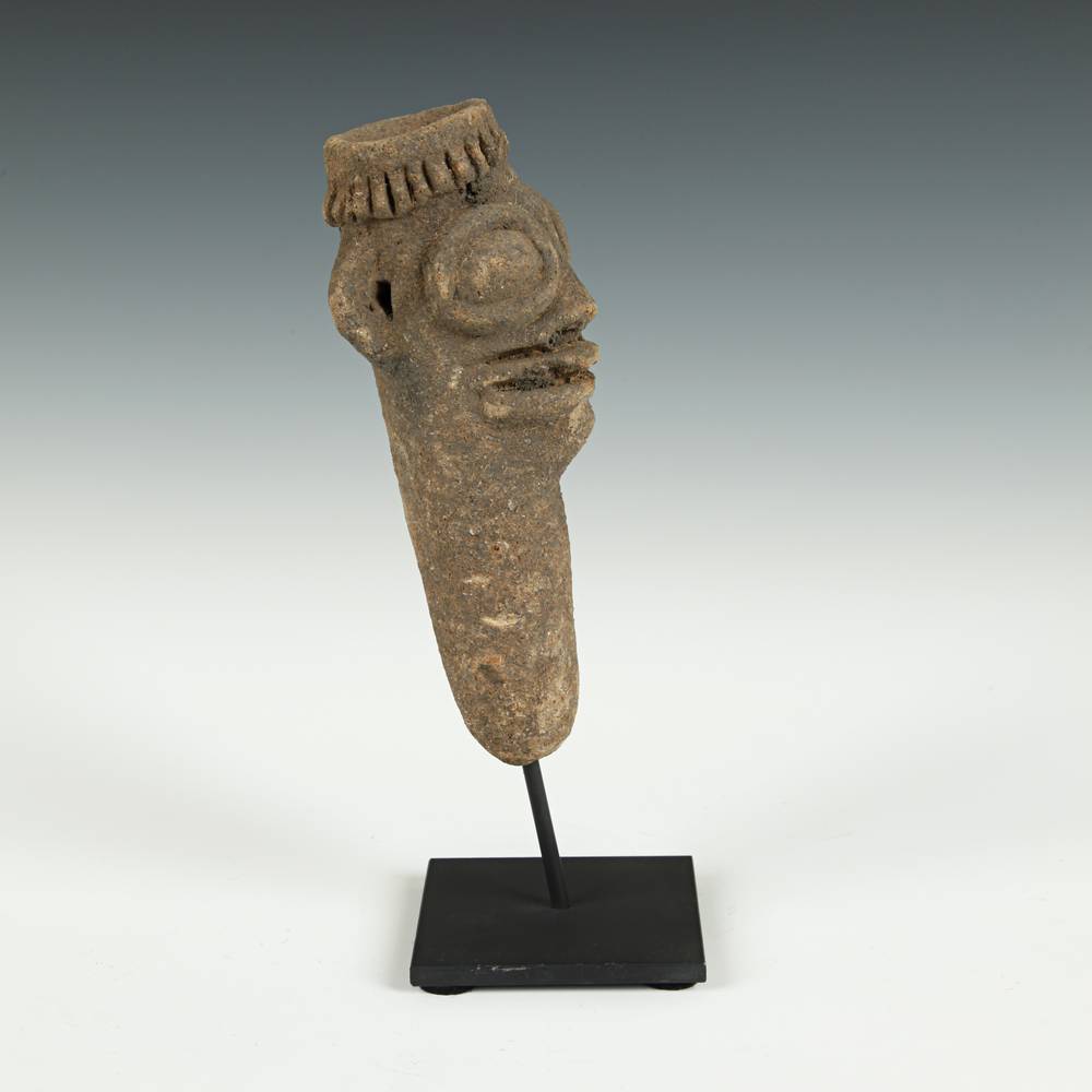 Koma Terra Cotta Funerary Figure, Based - Image 3