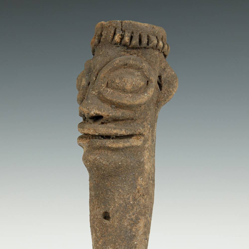 Koma Terra Cotta Funerary Figure, Based - Image 5