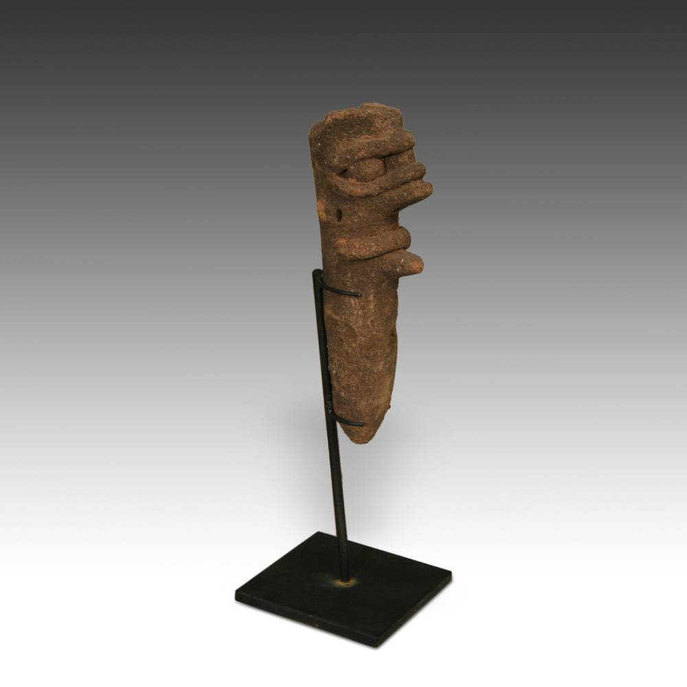 Koma Terra Cotta Funerary Figure, Based - Image 2