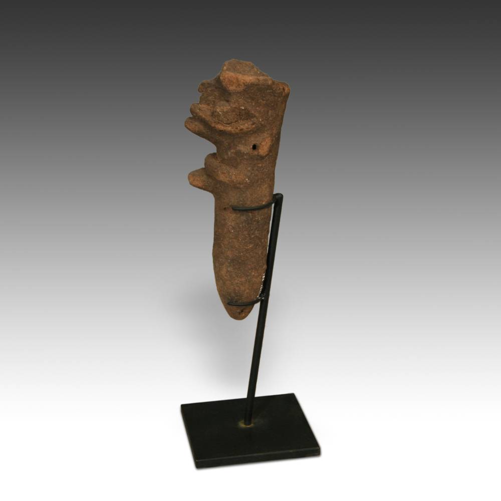Koma Terra Cotta Funerary Figure, Based - Image 4