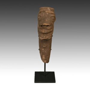Koma Ceramic Funerary Figure, Based