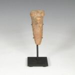 Bura Figurative Vessel Top, Based, Bura People, Niger