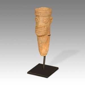 Koma Terra Cotta Funerary Figure, Based