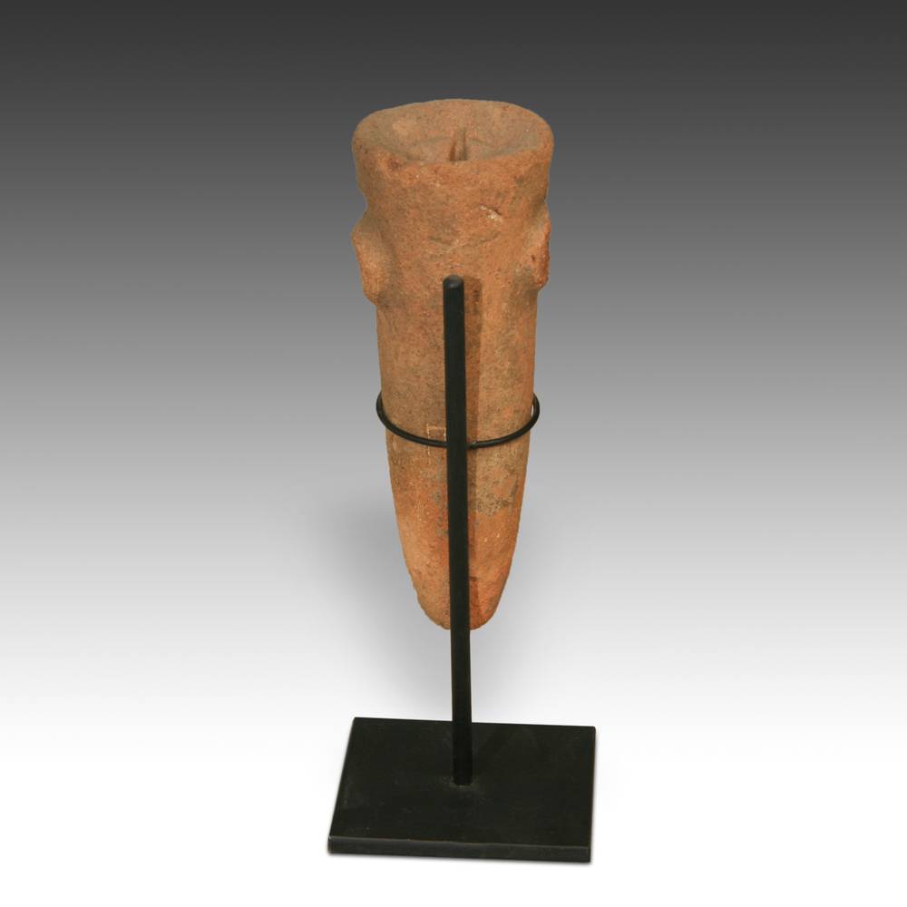 Koma Terra Cotta Funerary Figure, Based - Image 3