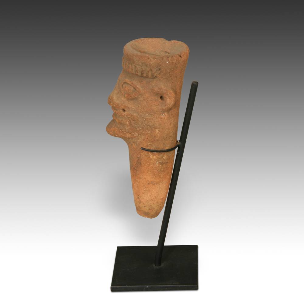 Koma Terra Cotta Funerary Figure, Based - Image 4