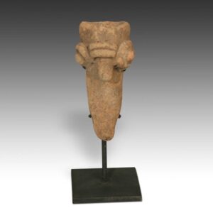 Koma Ceramic Funerary Figure, Based