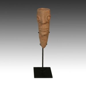 Koma Ceramic Funerary Figure, Based