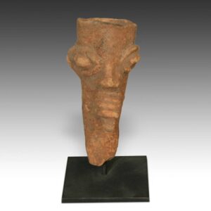Koma Ceramic Funerary Figure, Based