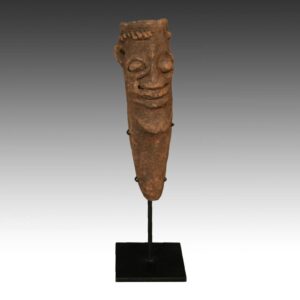 Koma Terra Cotta Funerary Figure, Based