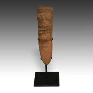 Koma Ceramic Funerary Figure, Based