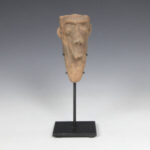 Koma Ceramic Funerary Figure, Based