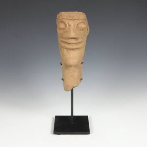 Koma Ceramic Funerary Figure, Based