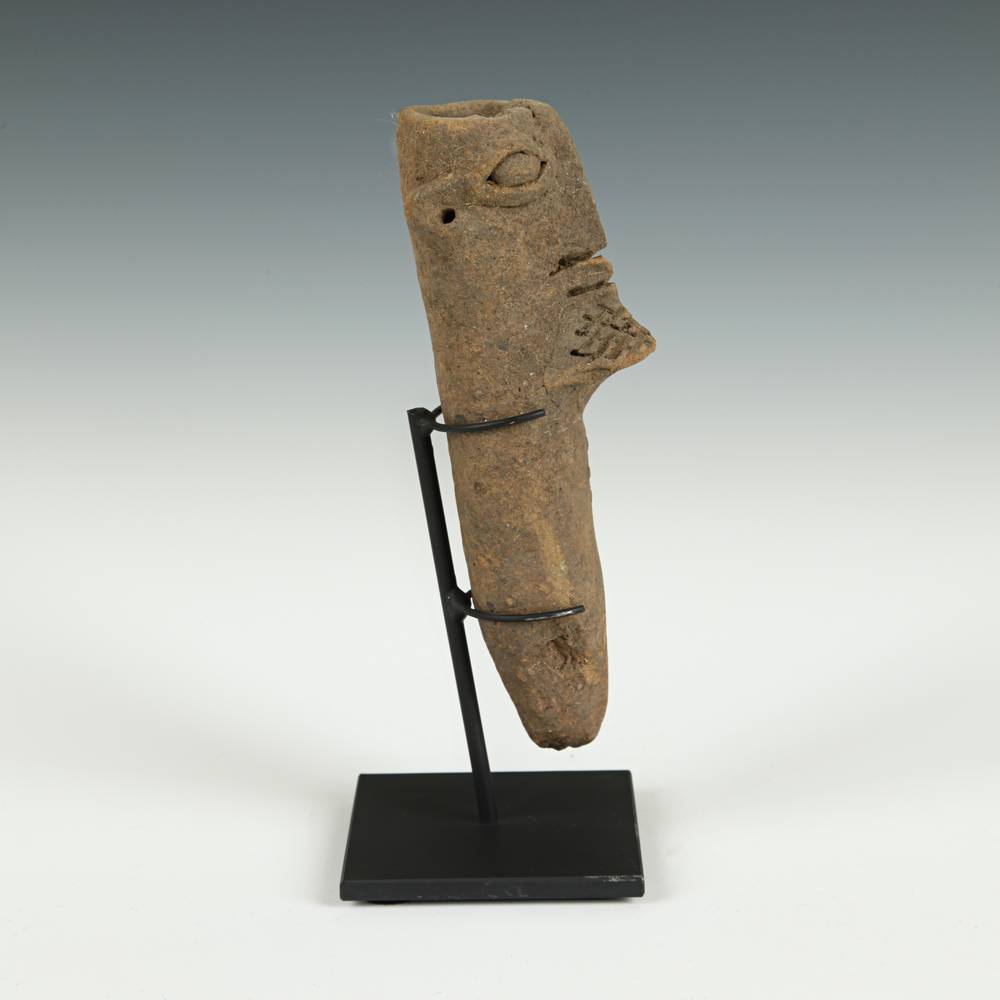 Koma Terra Cotta Funerary Figure, Based - Image 3