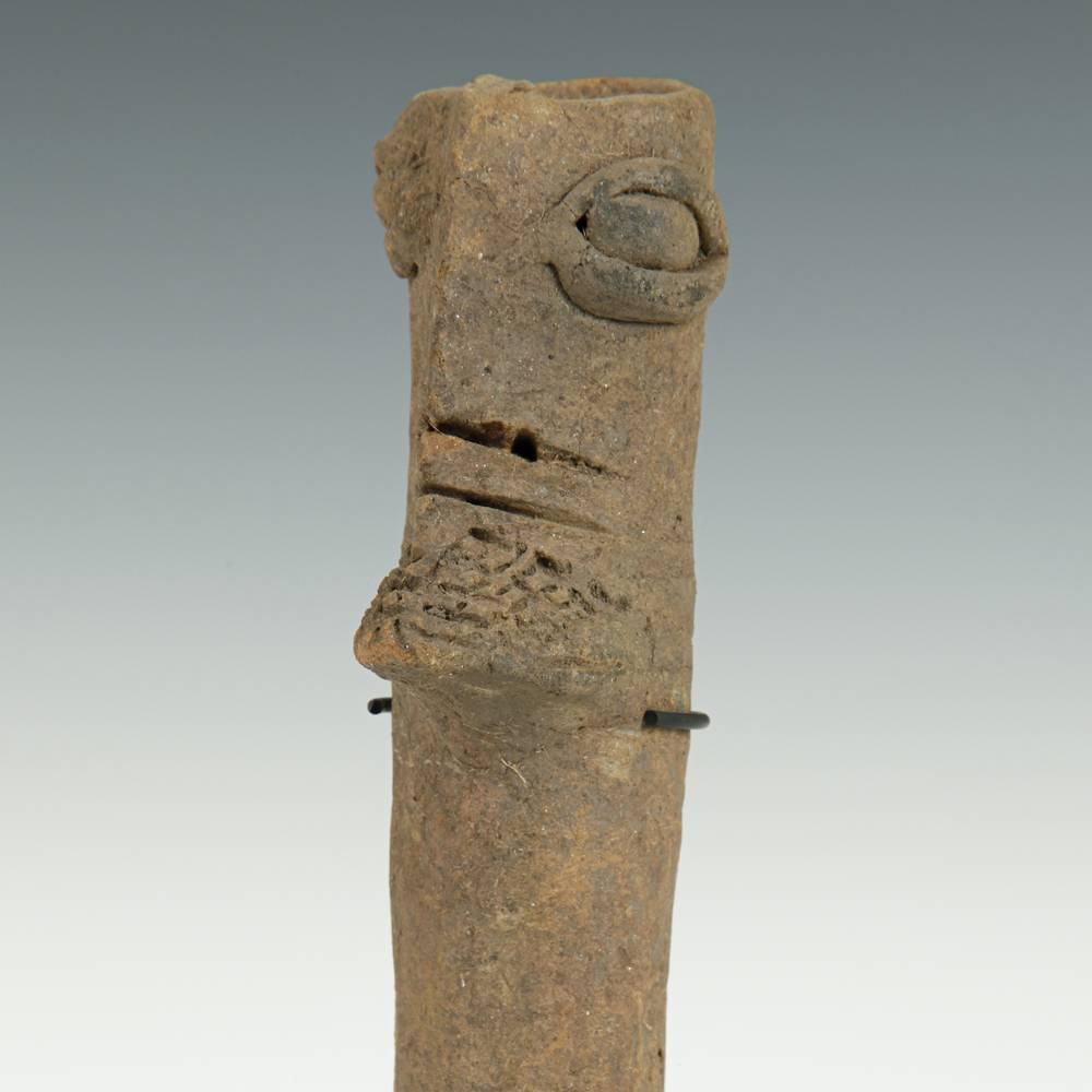 Koma Terra Cotta Funerary Figure, Based - Image 5