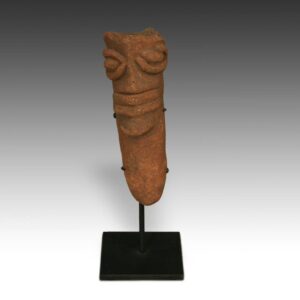 Koma Ceramic Funerary Figure, Based