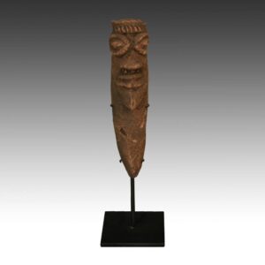 Koma Ceramic Funerary Figure, Based