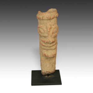 Koma Ceramic Funerary Figure, Based