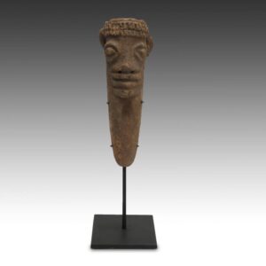 Koma Ceramic Funerary Figure, Based