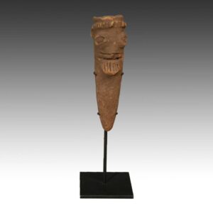 Koma Ceramic Funerary Figure, Based