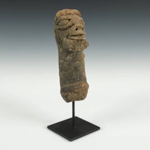 Koma Ceramic Funerary Figure, Based