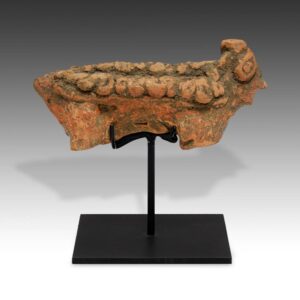 Koma Ceramic Funerary Figure, Based