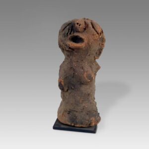 Koma Ceramic Funerary Figure, Based