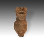 Koma Terra Cotta Funerary Figure, Koma People, Ghana