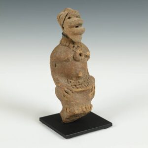 Koma Ceramic Funerary Figure, Based