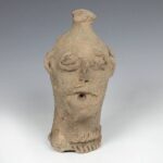 Koma Two Headed Funerary Figure, Koma People, Ghana