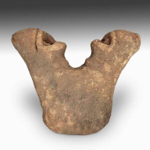 Koma Janiform Funerary Figure