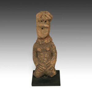 Koma Ceramic Funerary Figure, Based